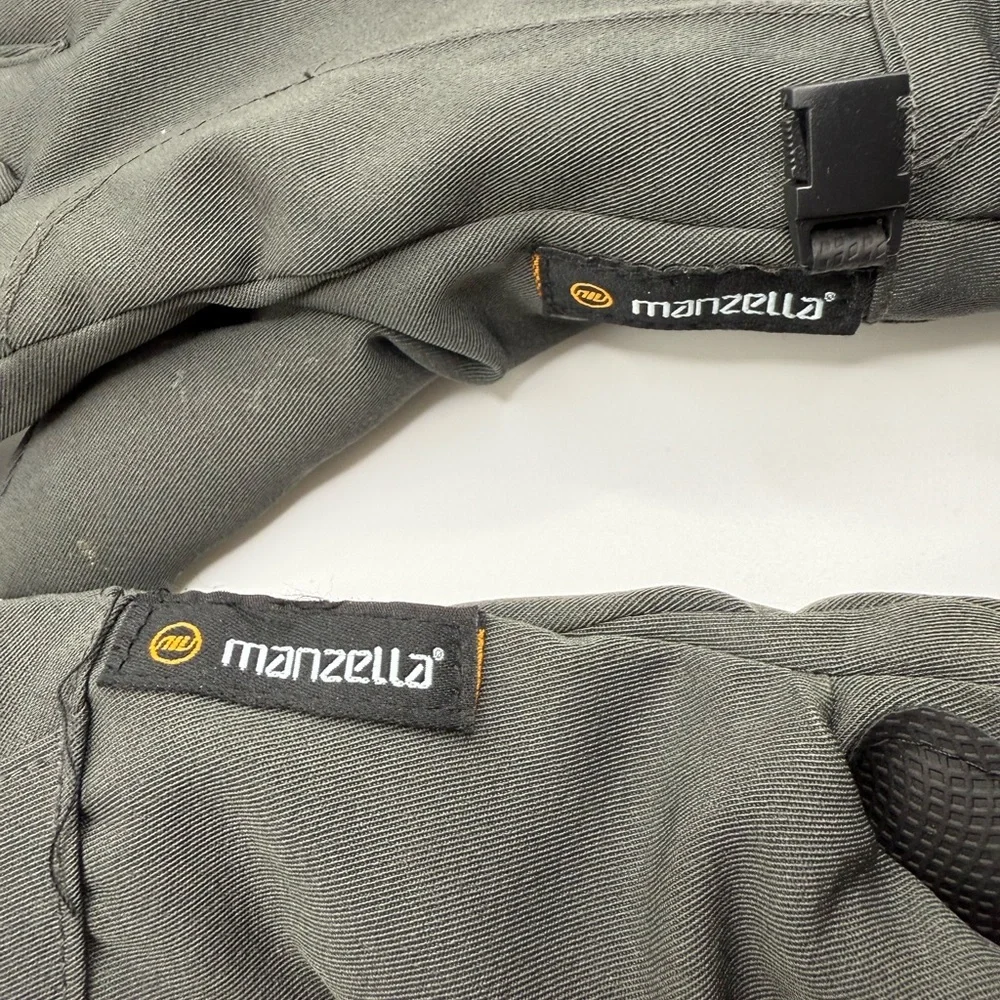 Manzella Gray Insulated Gloves